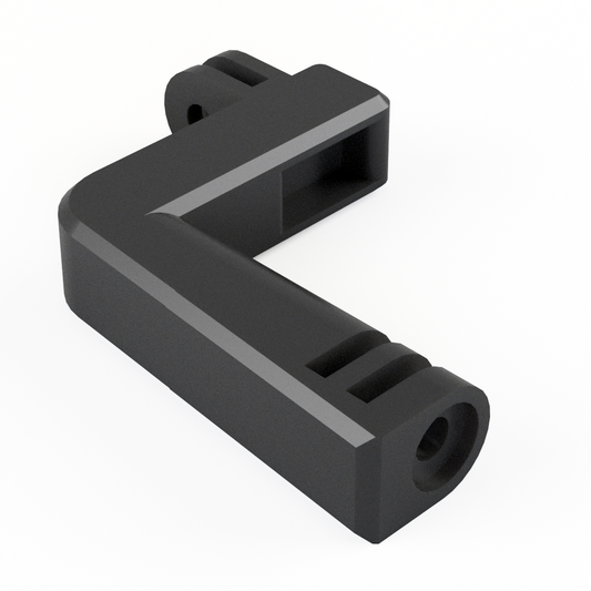 Staffa ACTION CAM 90° verticale per reels
