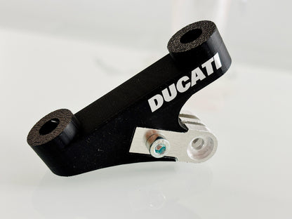 Supporto ACTION CAM Pedalina con inserti in alluminio per DUCATI Panigale V4 e StreetFighter V4